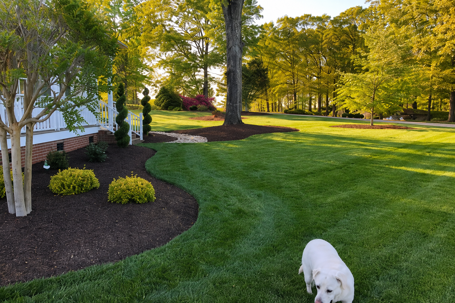 Full landscape design and renovation project